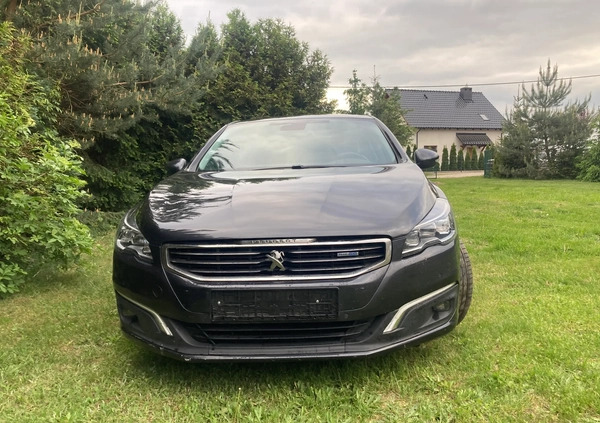 Peugeot 508 cena 47900 przebieg: 238990, rok produkcji 2016 z Opalenica małe 121